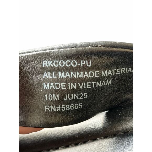 Nordstrom Rack Coco Flat Size 10 in Black - Picture 6 of 7